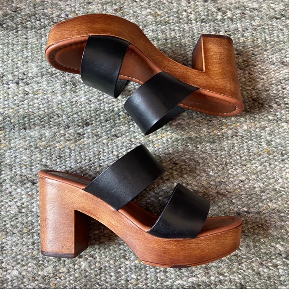 Coach Shoes - Coach leather strappy heel sandals